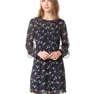 Club Monaco Silk floral dress